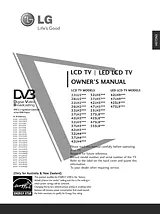 LG 55SL80YD Owner's Manual