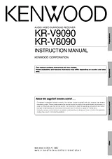Kenwood KR-V9090 Benutzerhandbuch