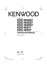 Kenwood KDC-W4037 Manual De Usuario