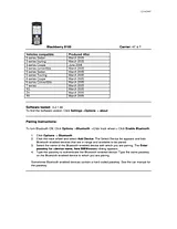 BlackBerry 8100 Справочник Пользователя