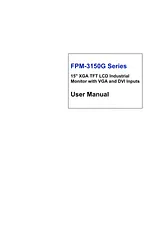 Advantech FPM-3150G Справочник Пользователя