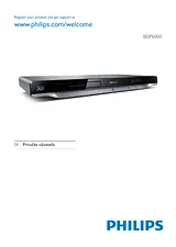Philips BDP6000/12 ユーザーズマニュアル