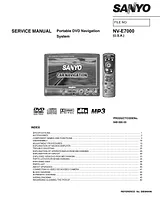 Sanyo NV-E7000 Manual Do Utilizador