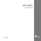 HTC pure Mode D'Emploi