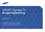 Samsung 48" SMART Signage TV for small-medium sized businesses ユーザーズマニュアル