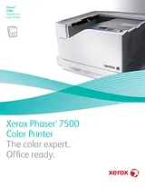 Xerox 7500DT Manuel D’Utilisation