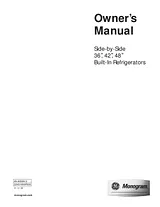 GE Monogram ZISB480DX Manual De Propietario