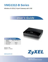 ZyXEL Communications VMG1312-B ユーザーズマニュアル