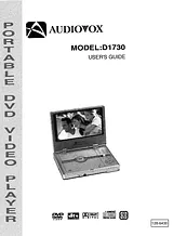 Audiovox d1730 Guía Del Usuario
