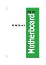 ASUS P5P800-MX Manual Do Utilizador
