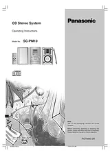 Panasonic SC-PM10 ユーザーズマニュアル