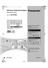 Panasonic SC-HT500 ユーザーズマニュアル