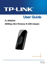 TP-LINK TL-WN823N ユーザーズマニュアル