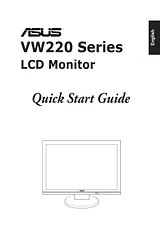 ASUS vw220s Quick Setup Guide