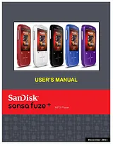 Sandisk MP3 Player Manual Do Utilizador