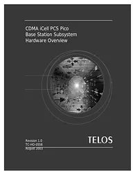TELOS Technology ICELL1900P-1 User Manual