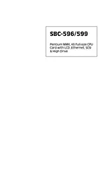 Adaptec SBC-599 ユーザーズマニュアル