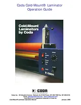Coda Cold-Mount Laminator ユーザーズマニュアル