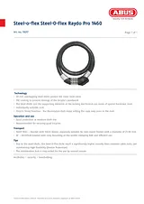 ABUS Steel-o-flex 59217 产品宣传页