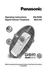 Panasonic EB-GD90 Manual Do Utilizador