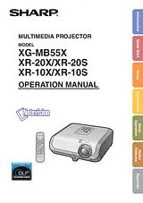 Sharp XR-20X 用户手册