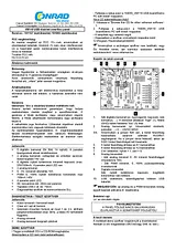 Velleman VM110N Техническая Спецификация