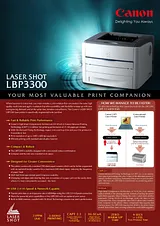 Canon lbp-3300 Brochure