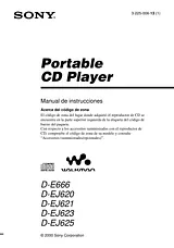 Sony D-EJ623 User Manual