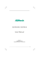 Asrock g31m-s Manuel D’Utilisation