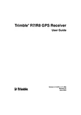 Trimble Outdoors r7-r8 Manuale Utente