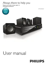 Philips 5.1 Home theater HTD3500 HTD3500/12 User Manual