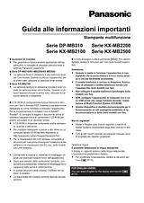 Panasonic KXMB2170JT Guía De Operación