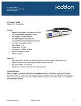 Add-On Computer Peripherals (ACP) 3m, SFP+ SFP-TWNACT-3M-AO User Manual