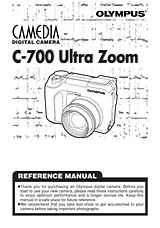 Olympus c-700 ultra zoom Reference Manual