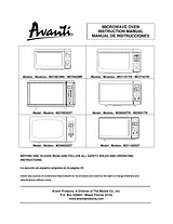 Avanti MO9001TB Manual De Usuario