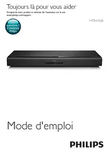 Philips Blu-ray SoundStage home theater HTB4150B 2.1 CH Integrated subwoofer Bluetooth® and NFC HDMI ARC Blu-ray Disc playback Fiche De Données