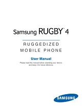 Samsung Rugby 4 ユーザーズマニュアル