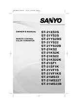 Sanyo st-21ks2k Справочник Пользователя