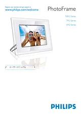 Philips 10.2" LCD 9.4" v.area 3:2 frame ratio PhotoFrame Manual Do Utilizador