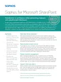 Sophos Protection f/Microsoft SharePoint, RNW, 1000-1999u, 2Y SMSP2Y10001999R Merkblatt