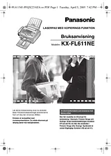 Panasonic KXFL611NE Operating Guide
