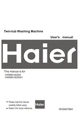 Haier hwm80-0626s Benutzerhandbuch