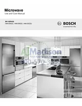 Bosch HMV3062U Manual