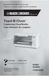 Black & Decker TRO420C Manuale