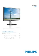 Philips LED monitor 221P3LPYEB 221P3LPYEB/00 Benutzerhandbuch