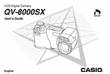 Casio QV-8000SX ユーザーズマニュアル