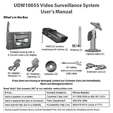 Uniden UDW10055 Справочник Пользователя