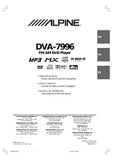 Alpine DVA-7996 Guia Do Utilizador