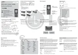 Lg Electronics kg130 Merkblatt