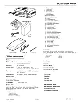 Epson EPL-7500 User Manual